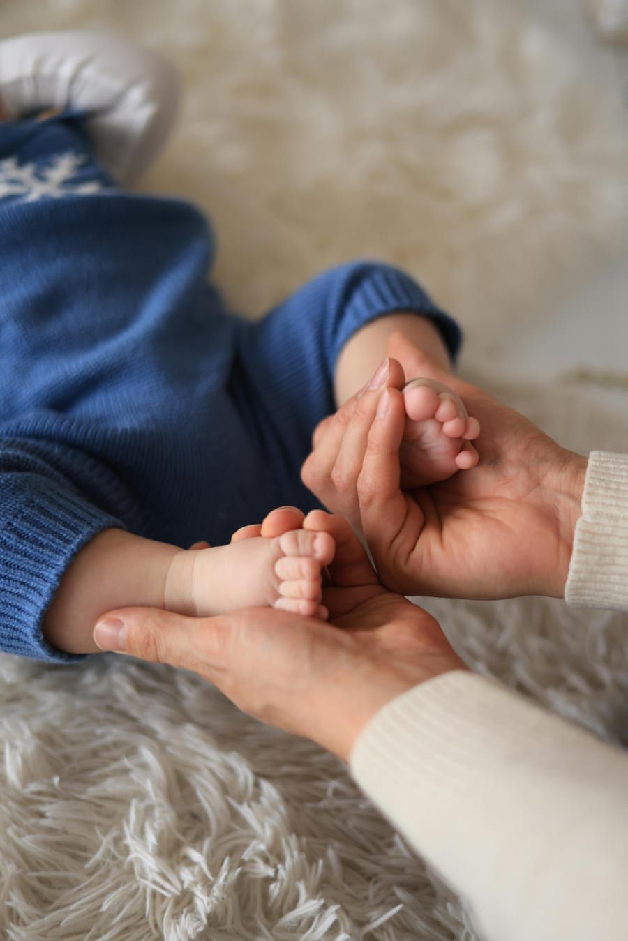 Réflexologie plantaire, douce dès la naissance
